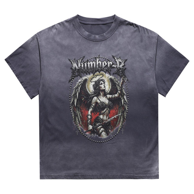NR Heaven Tour Cropped Fit T-shirt