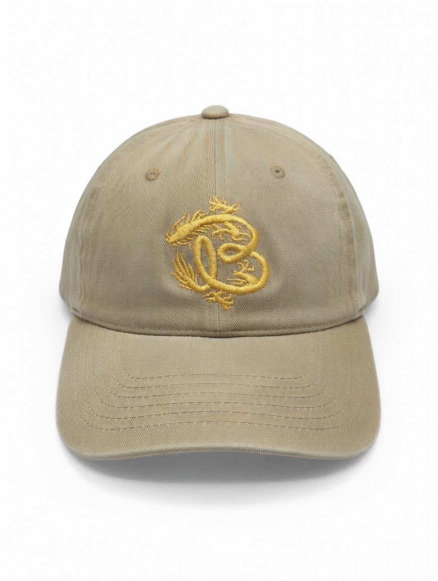 BRAVE WASHED KHAKI DRAGON CAP