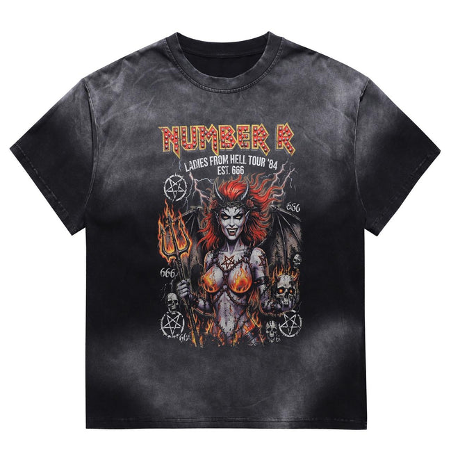 NR Hell Tour ‘84 Cropped Fit T-shirt