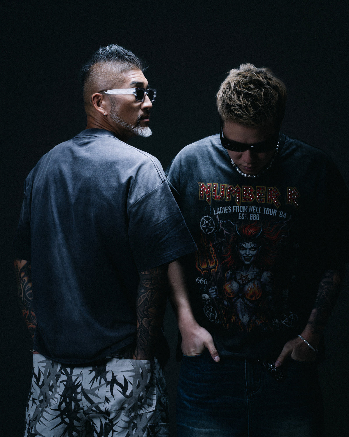 NR Hell Tour ‘84 Cropped Fit T-shirt