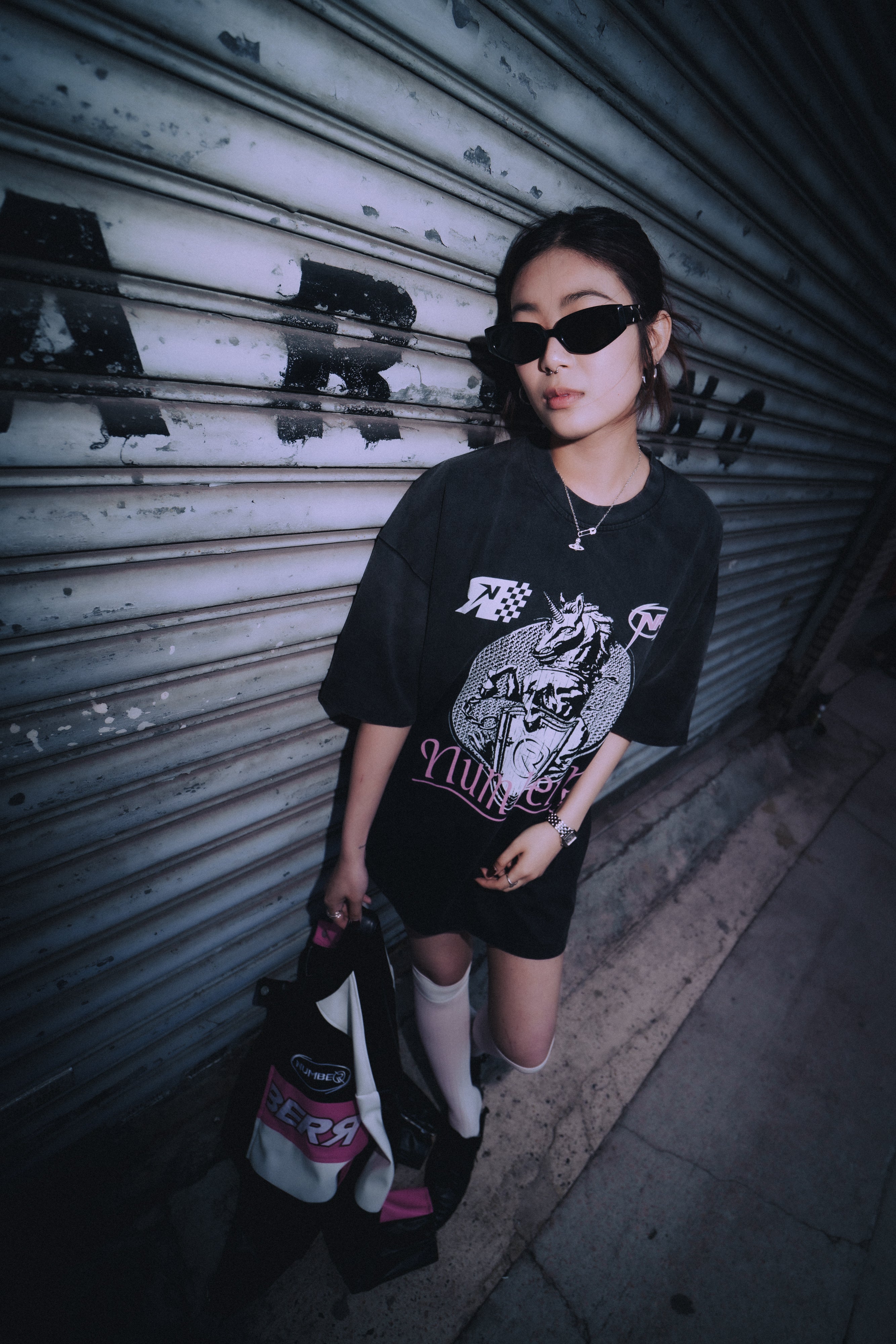 NR RACING HORSE WASHED TEE