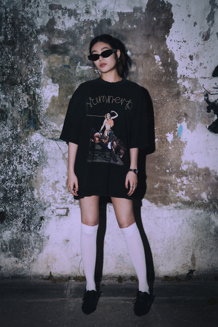 NR COWGIRL WASHED TEE
