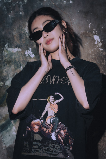 NR COWGIRL WASHED TEE