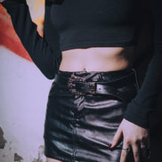 NR MOTIF BUCKLE BELT