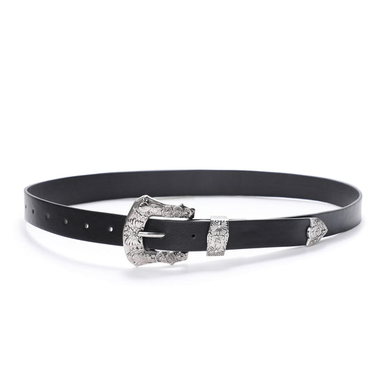 NR MOTIF BUCKLE BELT