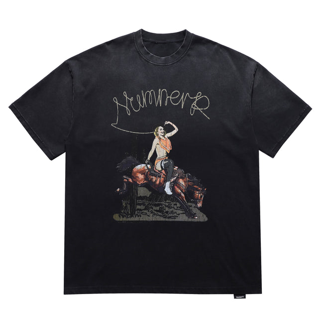 NR COWGIRL WASHED TEE