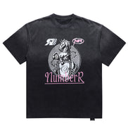 NR RACING HORSE WASHED TEE