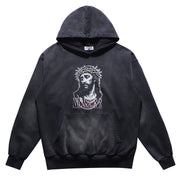 NR WASHED BLING JESUS HOODIE