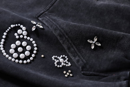 NR WASHED PEARL HOODIE
