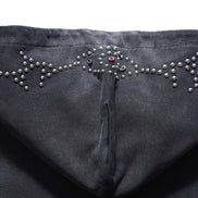 NR WASHED STUDDED HOODIE