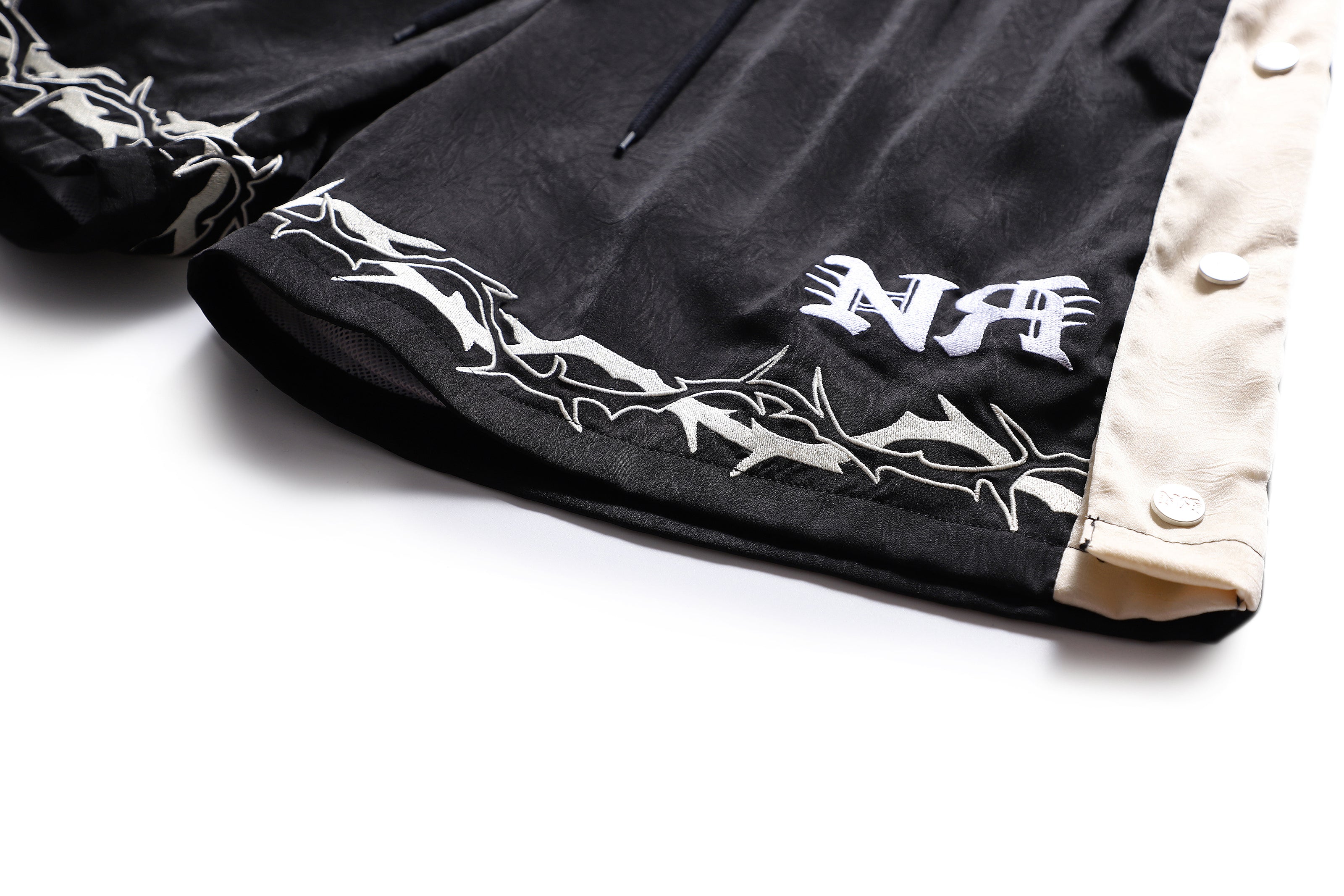 NR Pura Oldies Black Shorts