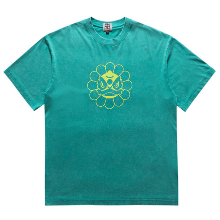 BRAVE GREEN LION FLOWER TEE