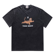 BRAVE BLACK TIGER BRAVE TEE