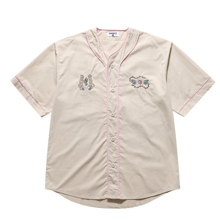 NR KHAKI BASEBALL JERSEY