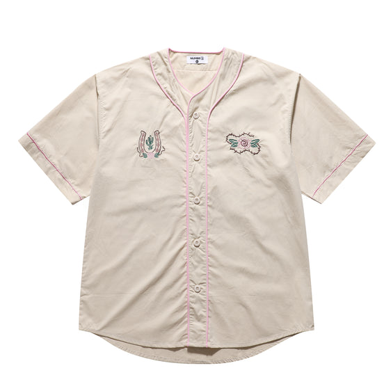 NR KHAKI BASEBALL JERSEY