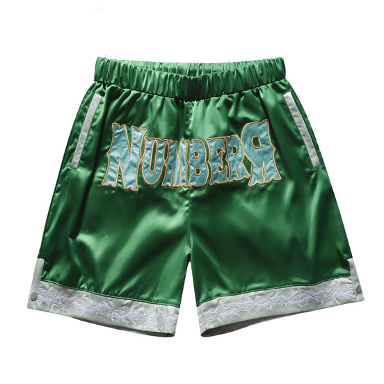NR GREEN LOGO SHORT