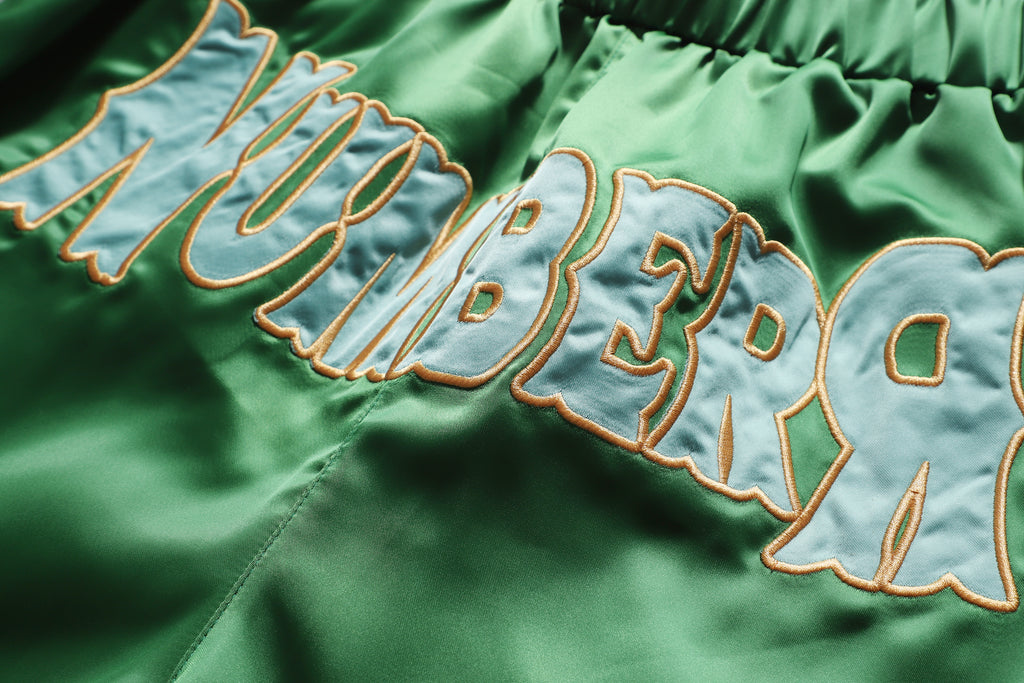 NR GREEN LOGO SHORT