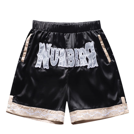 NR BLACK LOGO SHORT