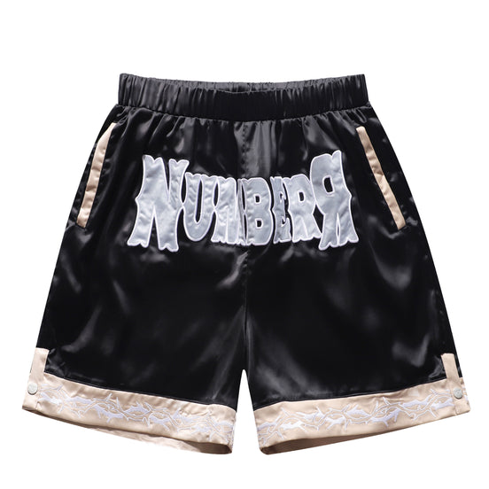 NR BLACK LOGO SHORT
