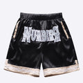 NR BLACK LOGO SHORT