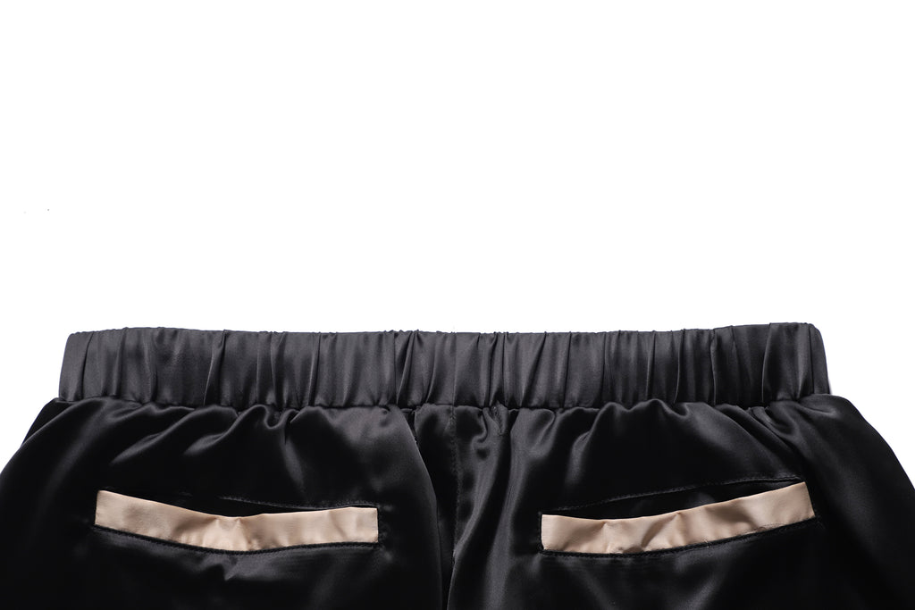 NR BLACK LOGO SHORT