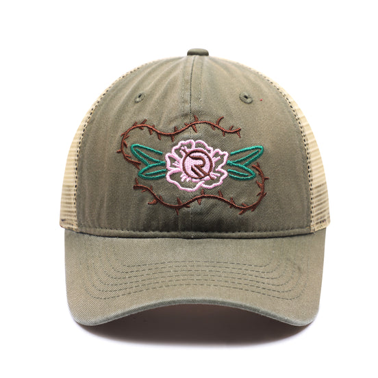 NR GREEN FLOWER CAP