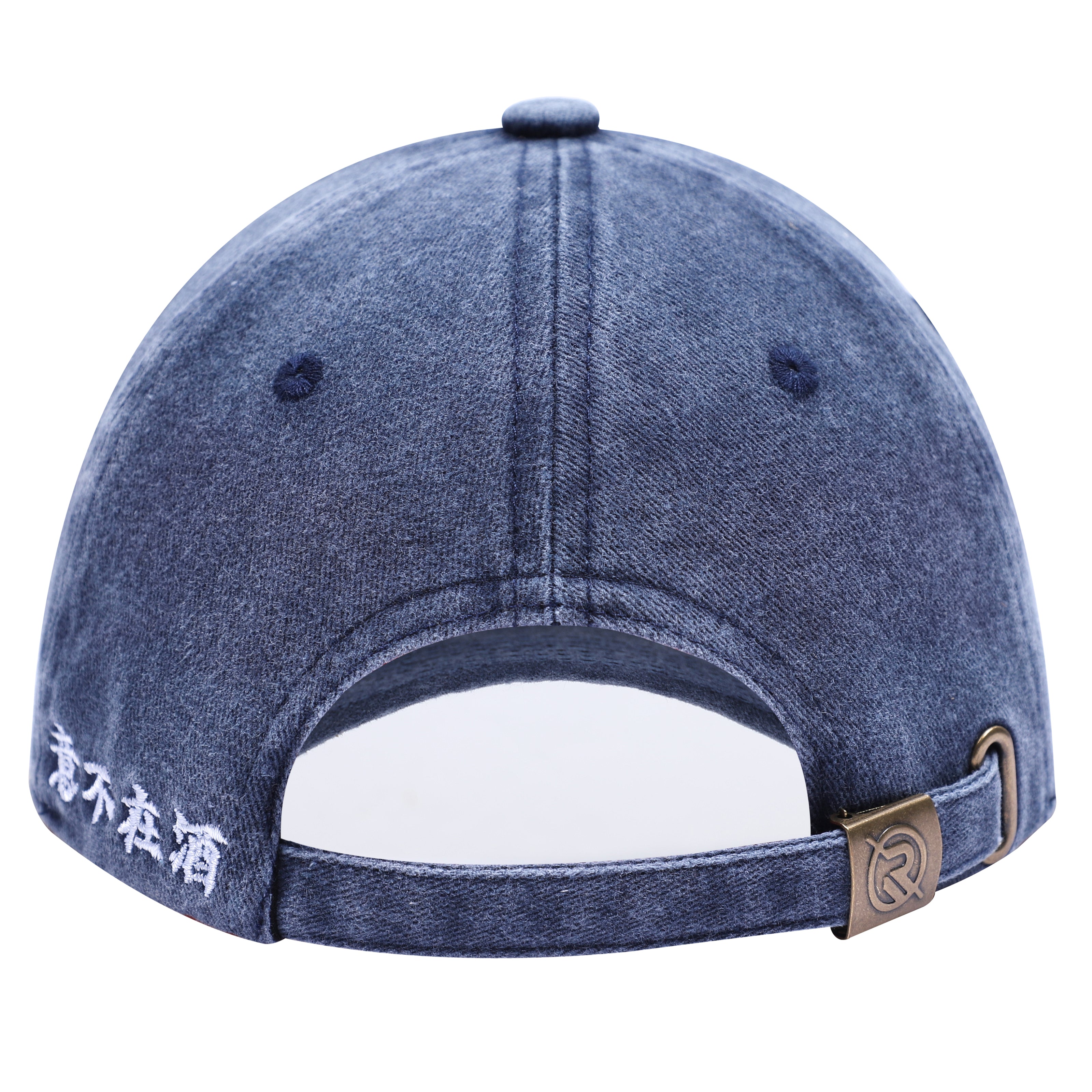 NR WASHED BLUE「醉」鴨舌帽