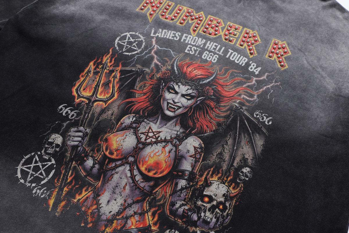 NR Hell Tour ‘84 Cropped Fit T-shirt
