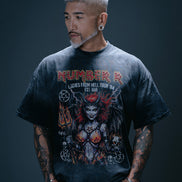 NR Hell Tour ‘84 Cropped Fit T-shirt