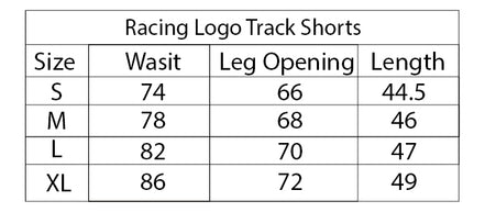 NR Racing Logo Track Shorts