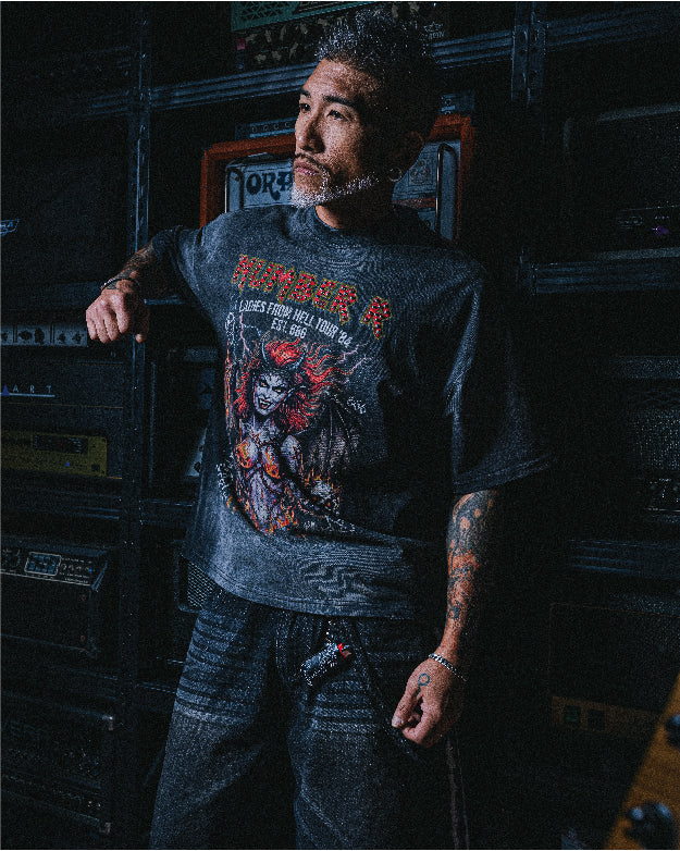 NR Hell Tour ‘84 Cropped Fit T-shirt