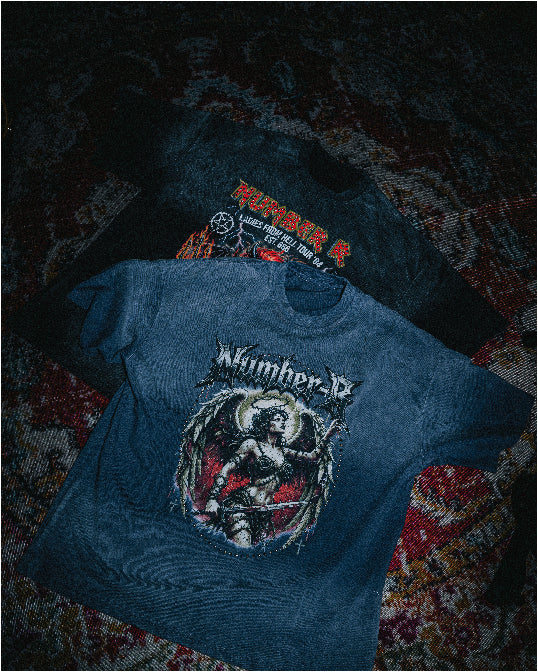 NR Heaven Tour Cropped Fit T-shirt