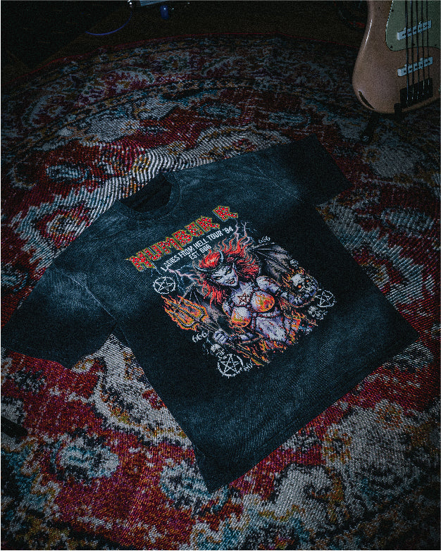 NR Hell Tour ‘84 Cropped Fit T-shirt