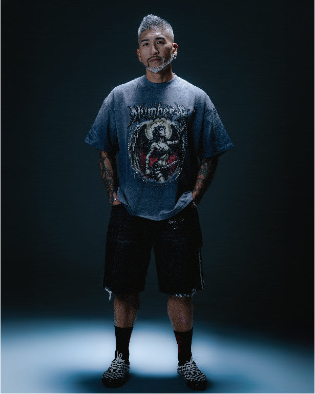 NR Heaven Tour Cropped Fit T-shirt
