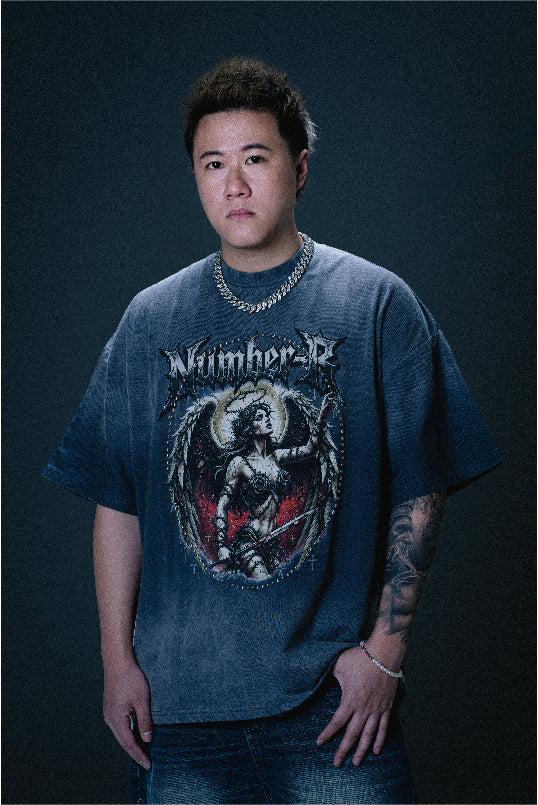 NR Heaven Tour Cropped Fit T-shirt